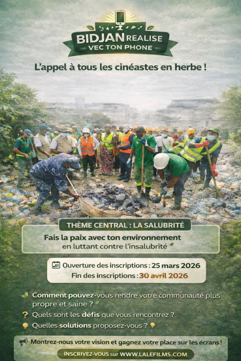 Affiche Lalefilms — Thème Salubrité